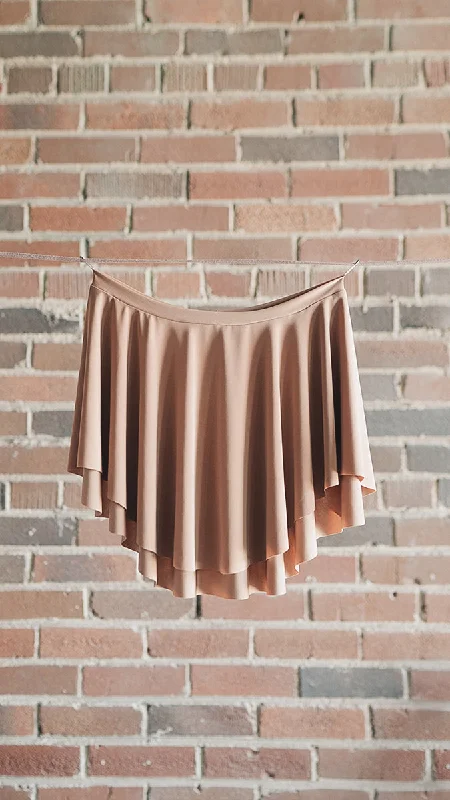 EOS TAN SLINKY SKIRT silk skirt elegant