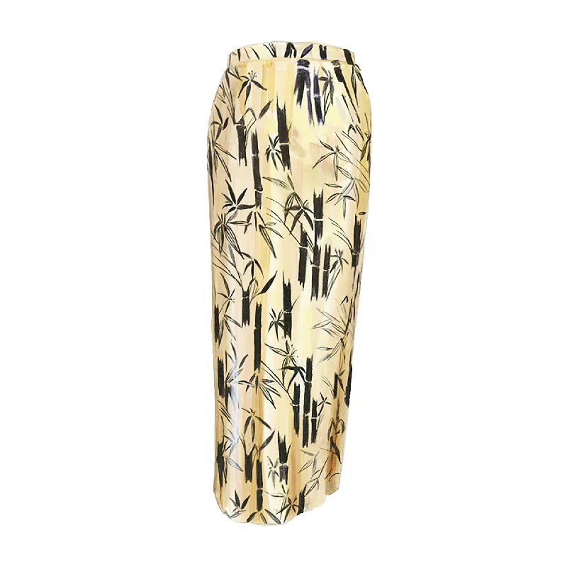 Lady Cavendish Silk Pencil Skirt pencil skirt chic